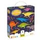 Banana Panda: Uwielbiam dinozaury – puzzle, 60 elementów - .zdjęcie 