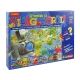 Play Land: Viagem à Volta do Mundo – jogo de tabuleiro - em húngaro - .Imagem