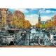 Trefl Prime: Amszerdam ősszel - 1000 darabos kombinálható puzzle CSOMAGOLÁSSÉRÜLT - . kép
