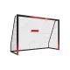 Hudora: Pro Tect Advanced metal fodboldmål 240 cm – sort/rød - .billede