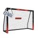 Hudora: Pro Tect Advanced metalni nogometni gol, 180 cm - crno-crveni - .slika