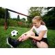Hudora: Pro Tect Advanced metal fodboldmål, 180 cm - sort/rød - .billede