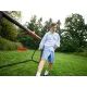 Hudora: Pro Tect Advanced metalni nogometni gol, 180 cm - crno-crveni - .slika