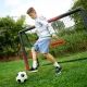 Hudora: Pro Tect Advanced metalni nogometni gol, 180 cm - crno-crveni - .slika