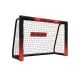 Hudora: Pro Tect Advanced poartă de fotbal metalică, 120 cm - negru-roșu - .foto