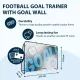 Hudora: Motiv Goal fodboldmål i metal med målnet, 213 cm - sort - .billede