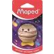 Maped: Planet temperówka w kształcie planety, pojemnikowa, jednootworowa, różne kolory - .zdjęcie 