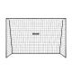 Hudora: TecTo metalinės futbolo vartai, 300 cm – juodi - .vaizdas