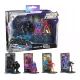 DC Comics Metal Force: set van 4 verzamelfiguren met munten - .afbeelding
