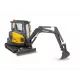 Bruder: Escavadeira Volvo ECR40 - .Imagem