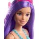 Barbie Dreamtopia bailarina-fada – boneca de cabelo roxo - .Imagem