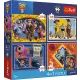 Trefl: Toy Story 5. Prémiové puzzle Premium Plus Kids – 4 v 1 - .obrázek