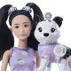 Barbie : Duo mode & son petit compagnon - Lilas - .image