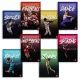 Pigna: ternet sportshefte A4 med margener, flere varianter - .billede