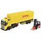 Dickie: Interaktivni DHL kamion s viljuškarom - 35 cm - .slika