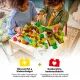 LEGO® DUPLO® Pădure aventuroasă cu animale sălbatice 10480 - .foto