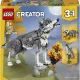 LEGO® Creator 3-in-1 Waldtiere: Grauer Wolf 31393 - . bild aus
