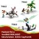 LEGO® NINJAGO® kombinovateľné vozidlá Kai a Cole 71864 - .Obrázok