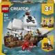 LEGO® Creator 3 в 1 Иконичен пиратски кораб 31387 - . изображение