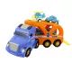 Autotransporter-LKW mit Licht- und Soundeffekten, inklusive Spielzeugautos - . bild aus