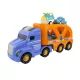 Autotransport vrachtwagen met licht- en geluidseffecten en kleine autootjes - .afbeelding