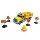 Camion basculant de jucărie cu indicatoare rutiere - 22 cm - .foto