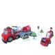 Brandweer speelgoedauto met licht- en geluidseffecten – 28,5 cm - .afbeelding