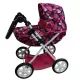 Metalowy wózek dla lalek z metalowym stelażem – 65 cm - .zdjęcie 