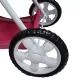 Metalowy wózek dla lalek z metalowym stelażem – 65 cm - .zdjęcie 