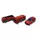 Camion de pompiers multifonction avec petites voitures - 46 cm - .image