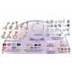 Faça você mesmo! Kit 2 em 1 para fazer pulseiras com charms - .Imagem