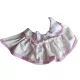 Mīksta rotaļļu lelle violetā kleitā – 30 cm - .attēls