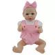 Păpușă bebeluș Reborn fetiță cu accesorii – 43 cm - .foto