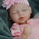 Reborn kislány játékbaba rózsaszín tüllszoknyában - 43 cm - . kép