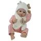 Reborn kislány játékbaba kiegészítőkkel 4 – 43 cm - . kép
