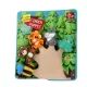 Ensemble de marionnettes à doigt animaux – lot de 5, en plastique - .image