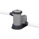 Bestway: Power Steel Swim Vista piscină cadru metalic efect lemn, set premium - 488 x 122 cm - .foto