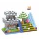 Blocos de Construção Magnéticos – neve, conjunto com 100 peças - .Imagem