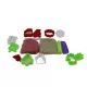 Set creativ de nisip modelabil de Crăciun – 16 piese - .foto