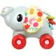 Brinquedo de bebê elefantinho empurrável - 13 cm - .Imagem