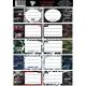 T-Creativ : Étiquettes carnet motif voiture de sport - 1 planche, 10 étiquettes - .image