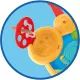 Baby Clementoni: Ursuleț interactiv pentru bebeluși - .foto