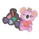 Crazy Chic: Adorable set de maquillaje con estampado de koala - .imagen