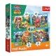 Trefl: Mesék a Dínó-szigetről puzzle - 4 az 1-ben - . kép