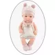 Baby So Lovely: Újszülött játékbaba kiegészítőkkel - 30 cm - . kép