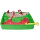 Kinetic Sand: Tlapková patrola sada kinetického písku s figurkami Marshalla a dinosaura - .obrázek