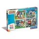 Sonic Ariciul: puzzle 4‑în‑1 - .foto