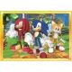 Sonic Ariciul: puzzle 4‑în‑1 - .foto