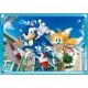 Sonic Ariciul: puzzle 4‑în‑1 - .foto
