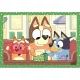Bluey: puzzle 4 em 1 - .Imagem
